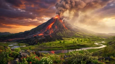 volcano symbolism