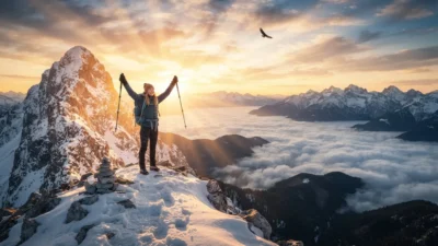 mountain peak symbolism