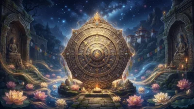 karma wheel symbolism